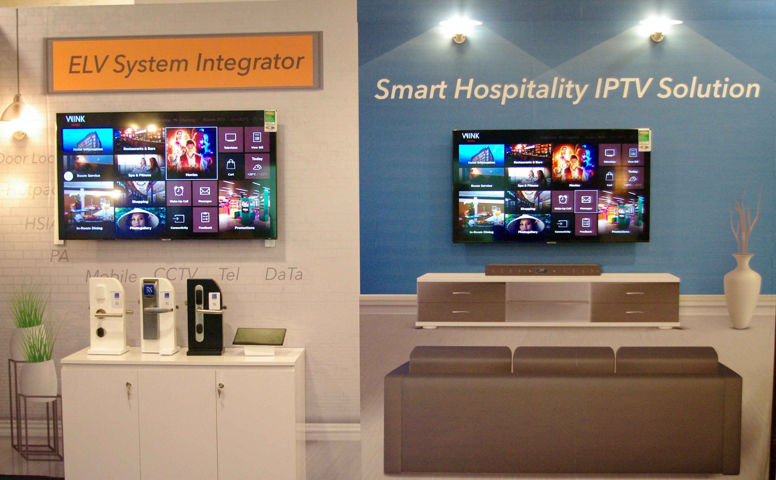 Integrated solution for hospitality